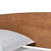 Baxton Studio Veles Mid-Century Modern Ash Walnut Finished Wood Full Size Daybed 183-11174-Zoro